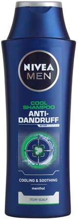 NIVEA MEN Cool šampon proti lupům pro citlivou pokožku hlavy
