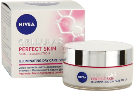 NIVEA Cellular Perfect Skin aufhellende Tagescreme SPF 15
