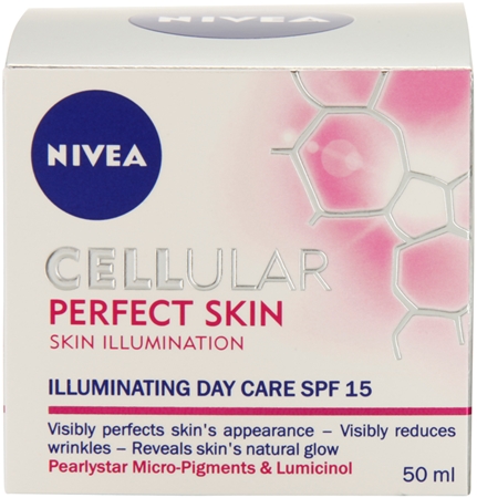 NIVEA Cellular Perfect Skin aufhellende Tagescreme SPF 15