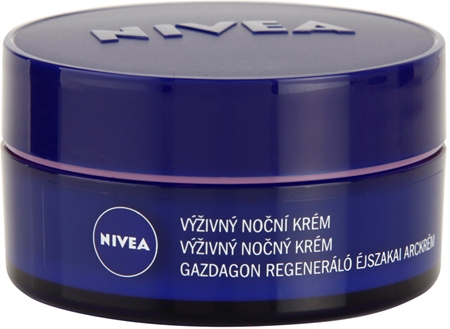 NIVEA Face Nourishing výživný nočný krém pre suchú až citlivú pleť