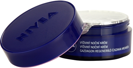 NIVEA Face Nourishing výživný nočný krém pre suchú až citlivú pleť