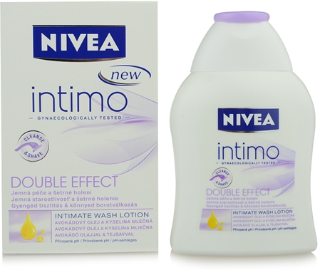 NIVEA Intimo Double Effect emulsie pentru igiena intima 2 in 1