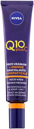 NIVEA Q10 Plus C energizujúci nočný krém proti vráskam