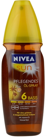 NIVEA SUN Deep Tan olej na opaľovanie SPF 6