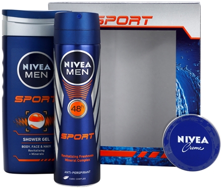 NIVEA Sport coffret III.