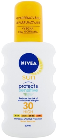 Nivea Sun Pure & Sensitive spray solar SPF 30