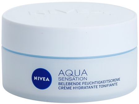 NIVEA Visage Aqua Sensation hydratisierende Tagescreme für normale Haut und Mischhaut