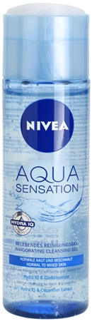 NIVEA Visage Aqua Sensation Reinigingsgel voor Normale tot Gemengde Huid