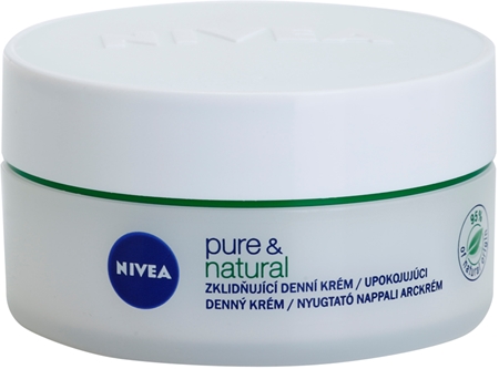 NIVEA Visage Pure & Natural Beroligende dagcreme til tør hud