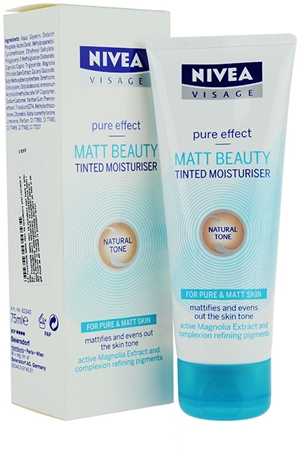 NIVEA Visage Pure Effect crema con color para pieles problemáticas y con acné