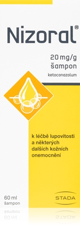 Nizoral Nizoral 20mg/g SAT šampon proti lupům