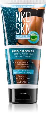 NKD SKN Pre-Shower отмиващ се автобронзиращ крем за постепенен тен