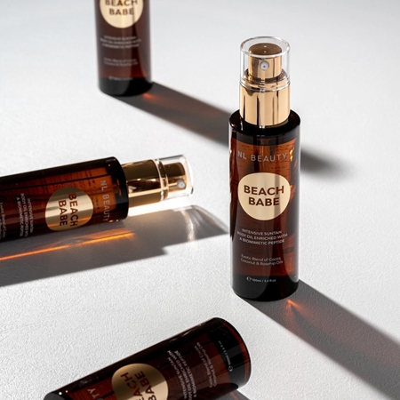 NL Beauty Beach Babe óleo corporal para acelerar o bronzeado