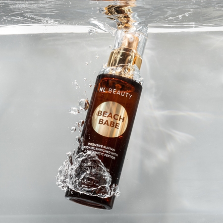 NL Beauty Beach Babe óleo corporal para acelerar o bronzeado