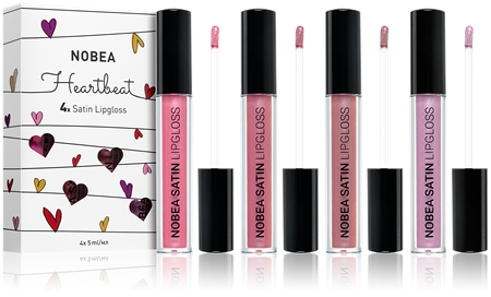 NOBEA Heartbeat conjunto de brillos labiales