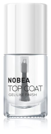 NOBEA Day-to-Day Top Coat vrchní ochranný lak na nehty s leskem