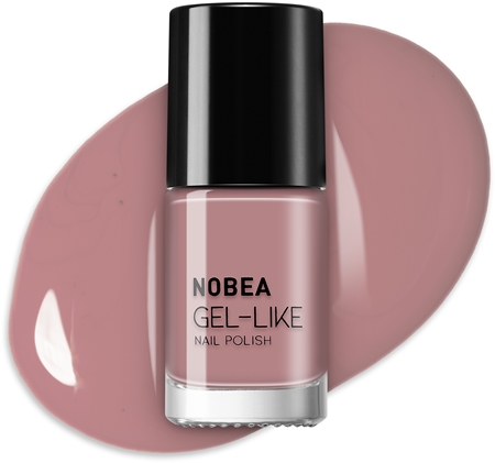 NOBEA Day-to-Day 3-Piece Nail Polish set with Top coat nail polish set Best of Nude Nails