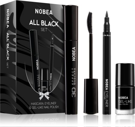 NOBEA Day-to-Day All Black Set set (pentru femei)