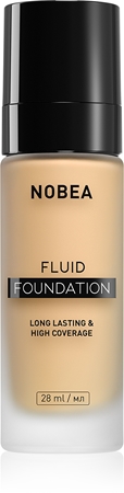 NOBEA Day-to-Day Fluid Foundation ilgai išliekantis makiažo pagrindas