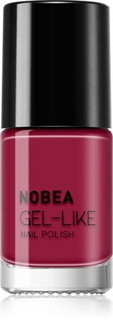 NOBEA Day-to-Day Fresh Frost Set set lakov za nohte Sangria red