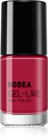 NOBEA Day-to-Day Fresh Frost Set set lakov za nohte Sangria red