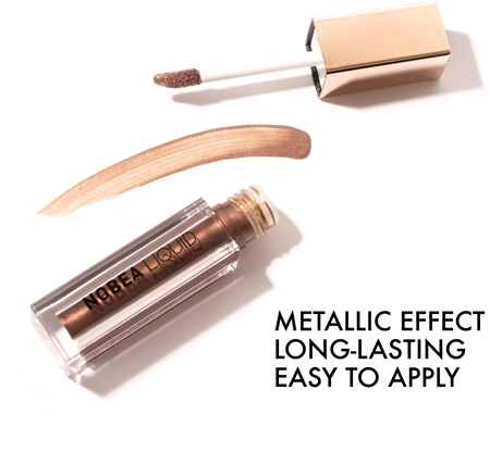 NOBEA Metal Liquid Eyeshadow tekuté očné tiene