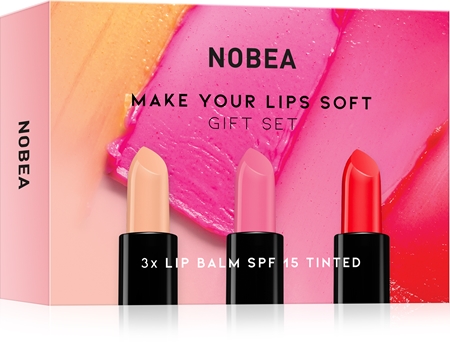 NOBEA Beauty Pleasure NOBEA Make Your Lips Soft Gift Set ajakápoló készlet ajándék kiadás