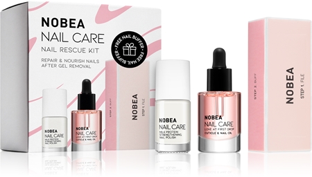 NOBEA Nail Care Nail Rescue set σετ δώρου Για τα νύχια