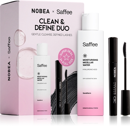 NOBEA x Saffee Clean & Define Duo coffret para olhos