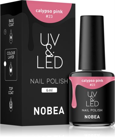 NOBEA UV & LED Nail Polish vernis à ongles gel lampe UV/LED brillant
