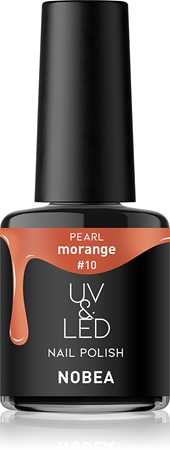 NOBEA UV & LED Nail Polish gelový lak na nehty s použitím UV/LED lampy lesklý