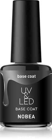 NOBEA UV & LED Base Coat vernis de base pour lampe UV/LED brillant