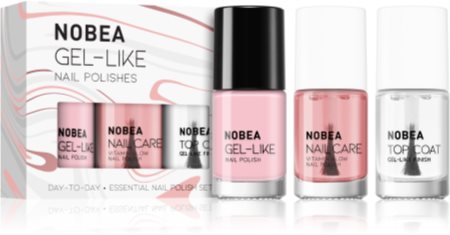 NOBEA Day-to-Day Essential Nail Polish Set sada laků na nehty Essential