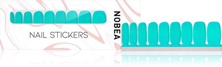 NOBEA Accessories Nail File Стикери за нокти Blue shine