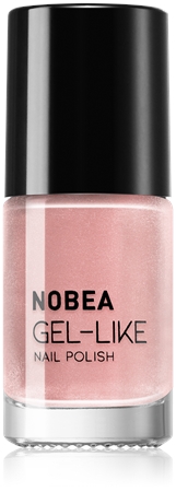 NOBEA Metal Gel-like Nail Polish lak za nokte s gel efektom