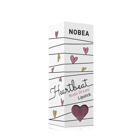 NOBEA Heartbeat barra de labios hidratante
