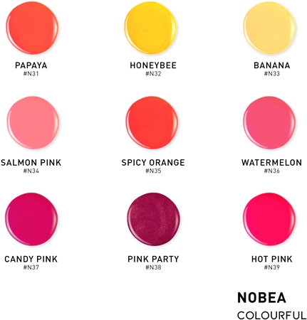 NOBEA Day-to-Day 3-Piece Gel-like Nail Polish set nail polish set Cocktail Party