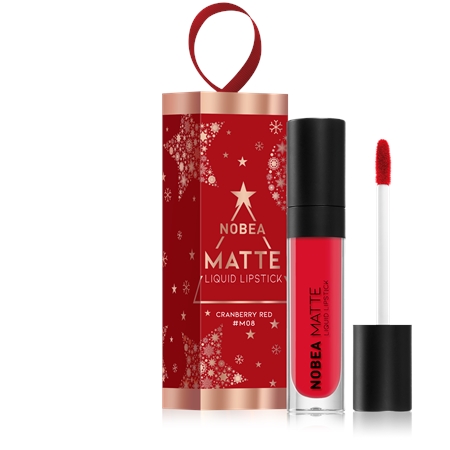 NOBEA Festive Matte Liquid Lipstick mat tekoča šminka