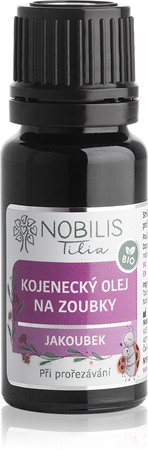 Nobilis Tilia Kids' Care Jakoubek olio lenitivo per gengive allo spuntare dei denti da latte