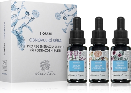 Nobilis Tilia Biofáze Obnovující Séra Gift Set with soothing effect