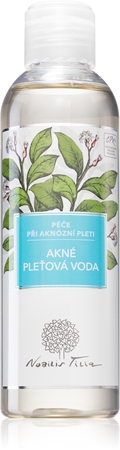 Nobilis Tilia Akné hloubkově čisticí pleťová voda pro problematickou pleť, akné