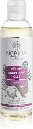 Nobilis Tilia Dětská Kosmetika Ríša koupelový olej pro děti od narození