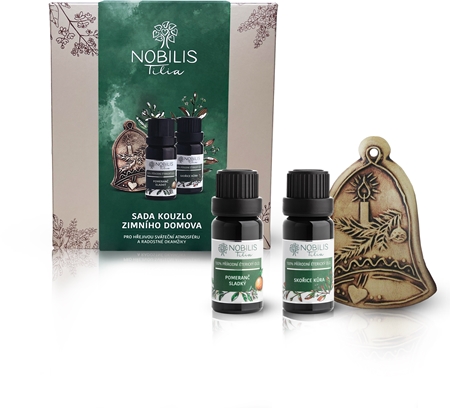 Nobilis Tilia Kouzlo Zimního Domova Gift Set with essential oils