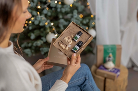 Nobilis Tilia Kouzlo Zimního Domova Gift Set with essential oils