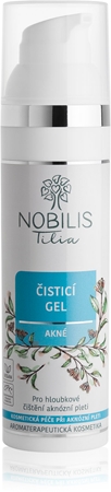 Nobilis Tilia Acne care drėkinamasis valomasis gelis riebiai, į aknę linkusiai odai