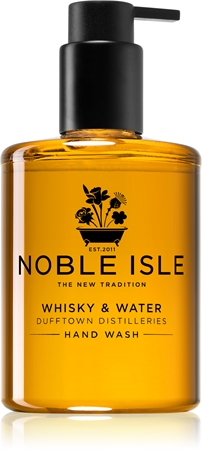 Noble Isle Whisky & Water sapone liquido per le mani