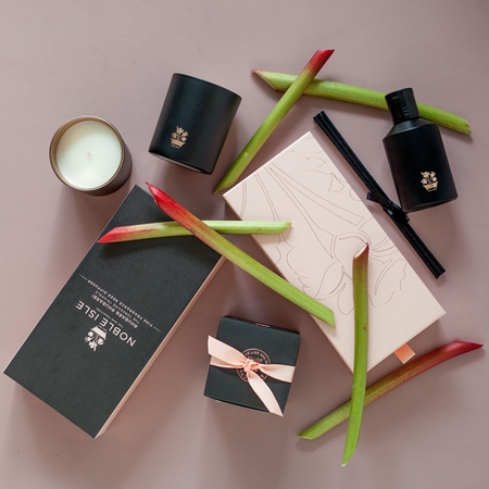 Noble Isle Rhubarb Rhubarb! diffusore di aromi con ricarica