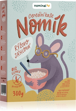Nominal Cereálna kaša Nomík instantná kaša bez lepku
