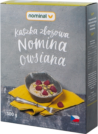 Nominal Kaszka zbożowa Nomina owsiana kaszka błyskawiczna