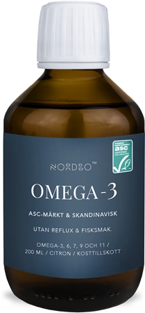 Nordbo Omega-3 Scandinavian Trout Oil podpora správného fungování organismu